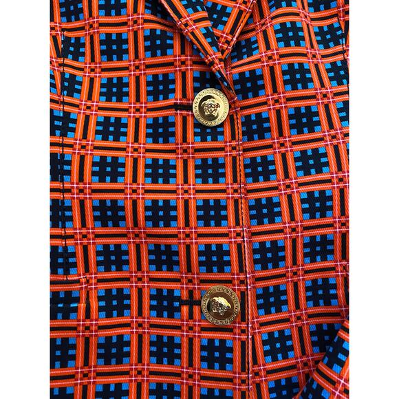 NWT $2895 Versace Women's Red Jacket 38 (S) Italy - Picture 5 of 13